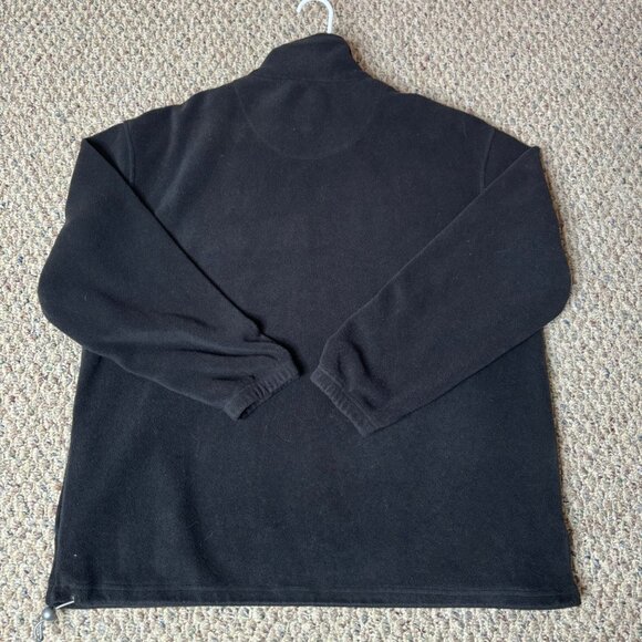 Starting Point XL Black Fleece Pullover Half-Zip Jacket - Picture 2 of 9